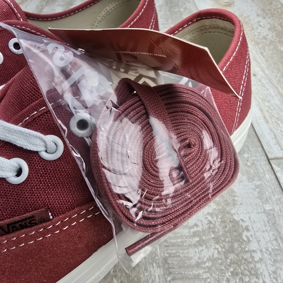 Vans Red and White Sneakers - Picture 5 of 9